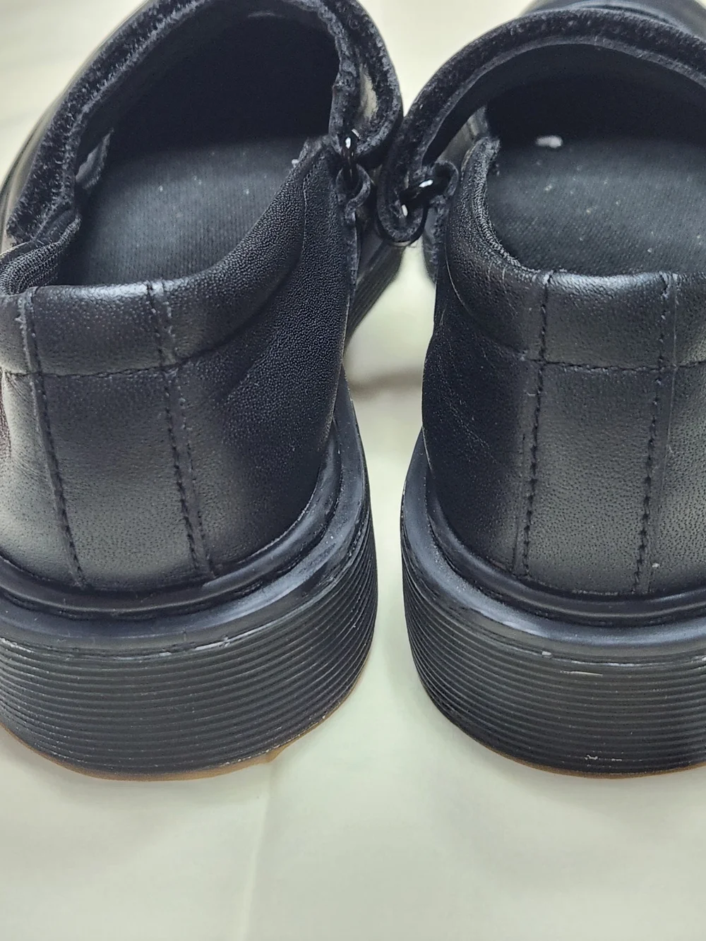 Dr. Martens Maccy Mary Jane Shoes Black Leather Girls / Youth Size US 3